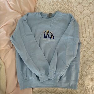 mamma mia here we go again crewneck sweatshirt